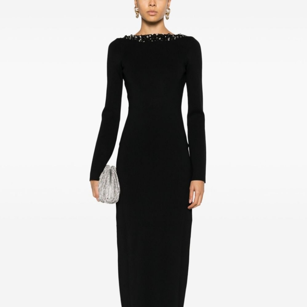 Cult Gaia Eleanora Crystal Embellished Dress NWT Size L